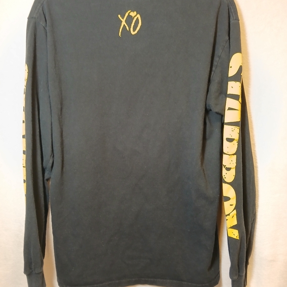 The Weeknd Starboy Long Sleeve Album Shirt Black Men’s Size Medium XO - Picture 4 of 9